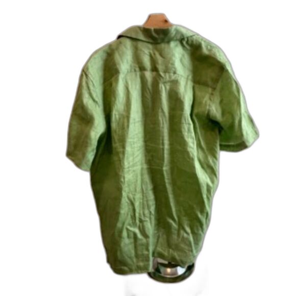 Paul Frederick Linen Shirt Bundle - Size L - Long and Short Sleeve Buttondown - Picture 6 of 9